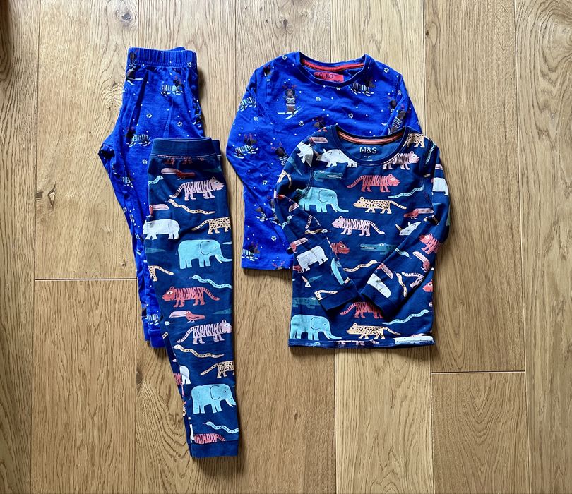 Zestaw 2 piżamy 104/110 Marks&Spencer piżamki dwuczesciowe 2pak