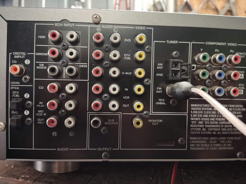 Amplituner Yamaha + Onkyo gratis