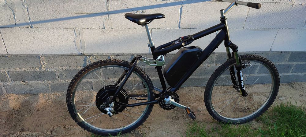 Rower elektryczny full!, projekt do dokończenia. Pionki • OLX.pl