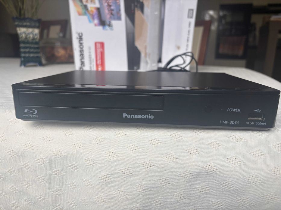 Odtwarzacz blu ray Panasonic DMP-BD84EG-K