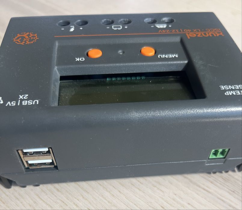 Controlador de Carga Solar Profissional Xunzel iSCC-LX 40 (40A)