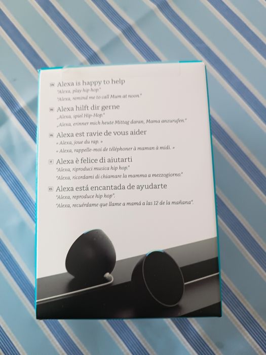 Coluna inteligente ALEXA Echo Pop