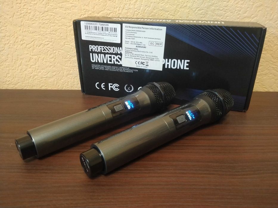 Радиомикрофоны караоке беспроводные