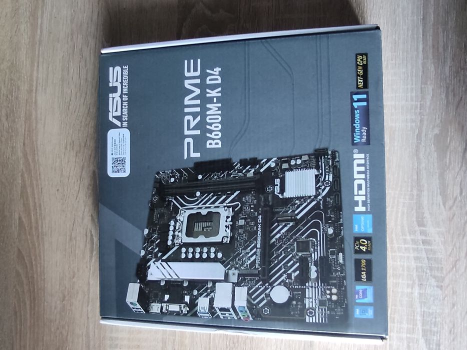 Продам Материнскую Плату Asus b660m-K D4