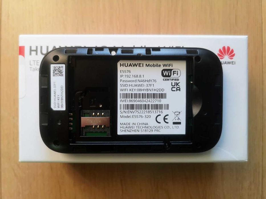 Huawei E5576 4G LTE 150 Mbps WiFi роутер