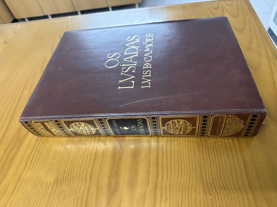 Livro edicao de luxo de OS LUSIADAS,a obra prima de Luis de camões