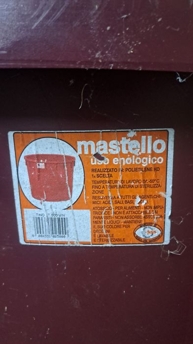 Dorna Mastello  500 L com torneira