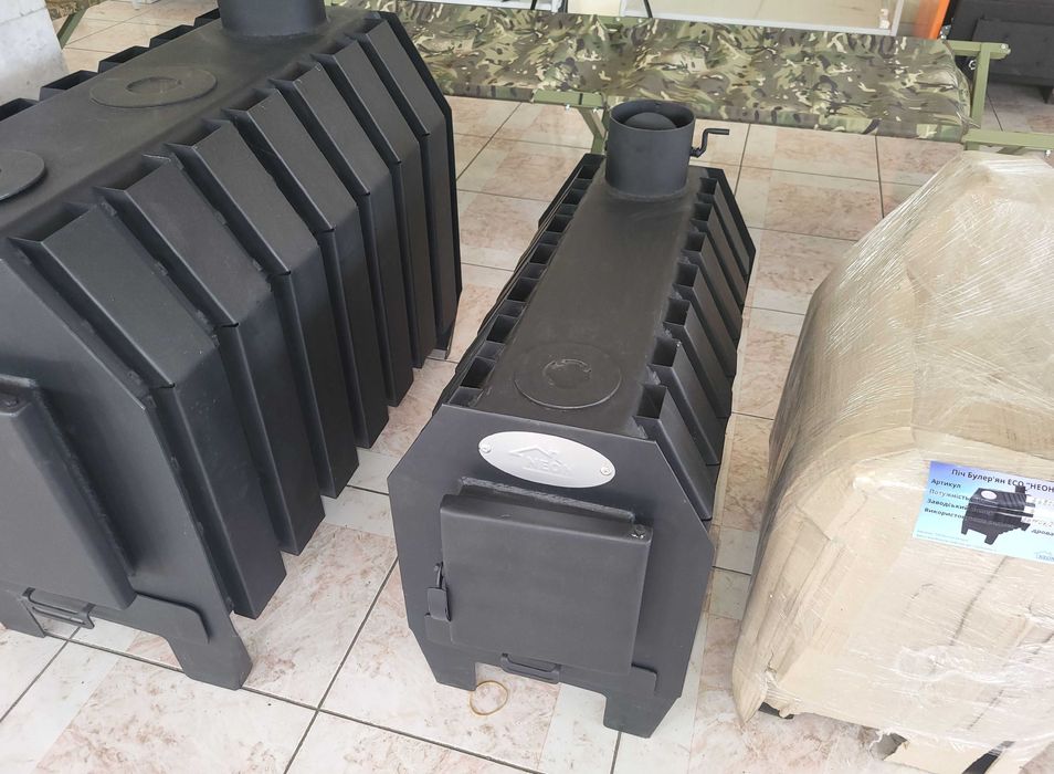 • ОТ ЗАВОДА • 135м3 • Экономная как Булерьян, не просто Печь Буржуйка