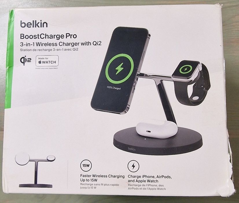 Ładowarka 3w1 belkin