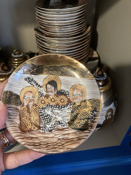 Conjunto de chá original do Japão