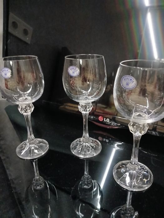 Продам бокалы чешские Вогемия