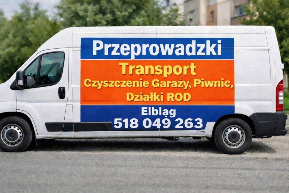 Przeprowadzki ,Czyszczenie Garaży, piwnic ,działki RoD
