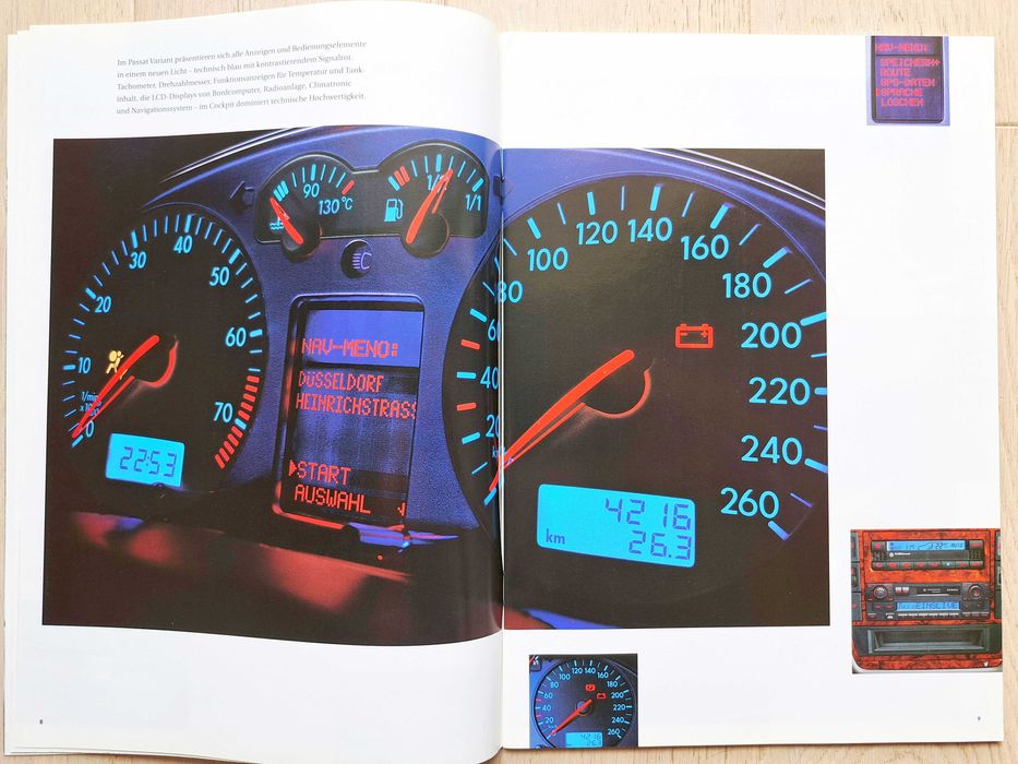 VW Passat B5 Variant '99+Sedan '00-2 prospekty 174str przesyłka GRATIS