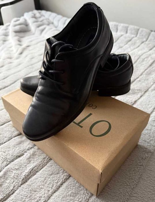 Buty wizytowe chłopięce OTTIMO r. 35 | Półbuty galowe garnitur/granatowe
