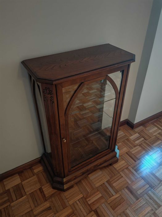 Movel cabine vidro para decorações