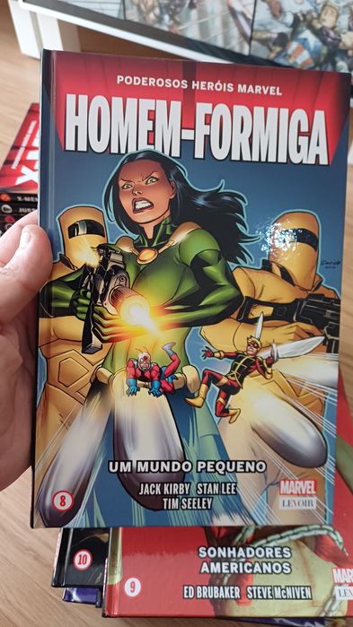 Coleção completa Poderosos Herois Marvel 15 livros