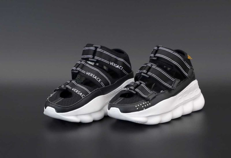 Сандалии Versace Chain Reaction Sandal босоніжки версачі сандалі 36-45