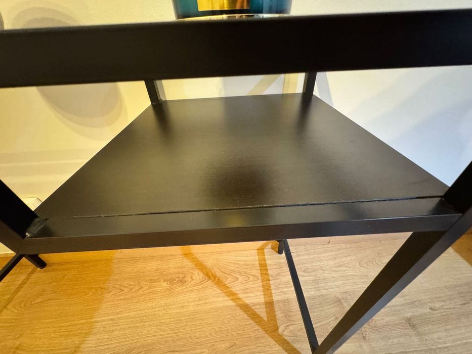 Vittsjo consola aparador secretaria ikea - tampo de vidro impecável