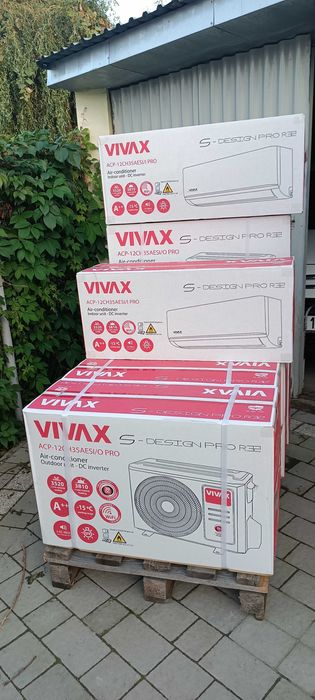 Klimatyzator Vivax 2,5kW, 3,5kW, 5,3kW, 7kW