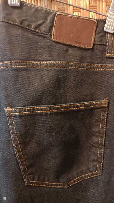 Gant spodnie jeansy 33/34 granatowe nowe