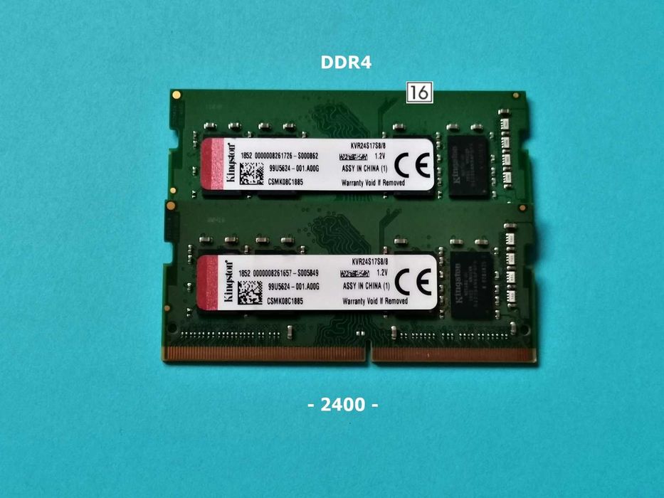 DDR4 16GB KingSton 2400