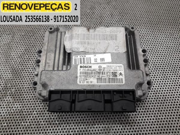 Centralina motor / ECU PEUGEOT 207 (WA_, WC_)