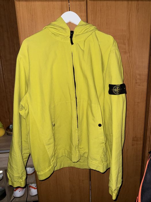 Stone island ярко желтый