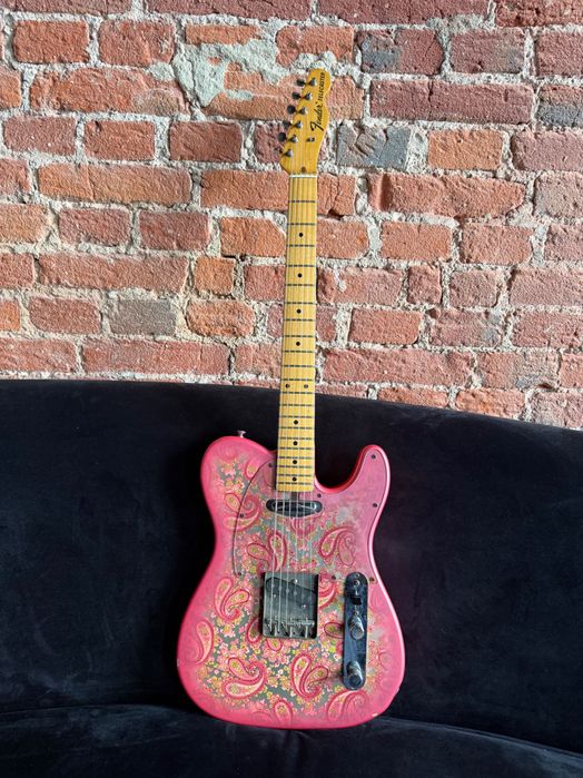 Fender Telecaster Japan JV Paisley Pink 1983 Łódź Widzew • OLX.pl