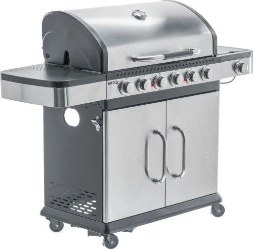 grill gazowy yato 20.2 kw palnik boczny +pokrowiec