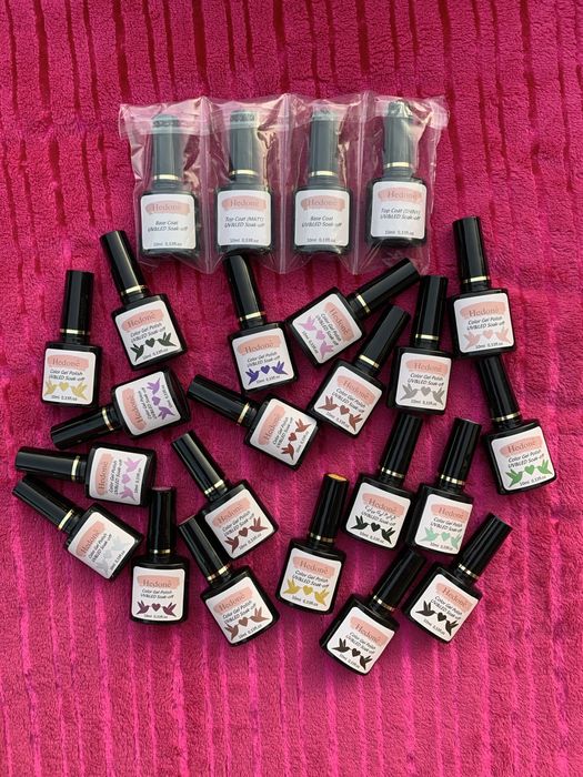Kit completo manicure e unhas gel