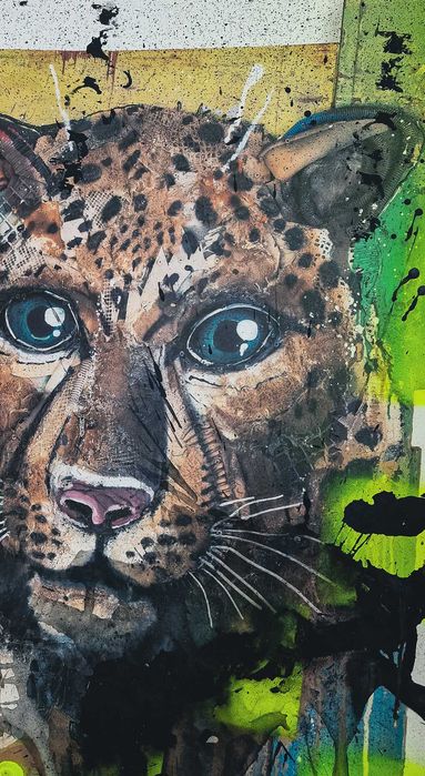 Bordalo II - Leopard