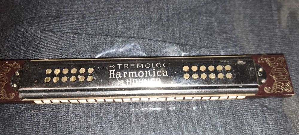 Sprzedam Tremolo Harmonica 6 Side M Hohner 1893 - 1900 made in germany
