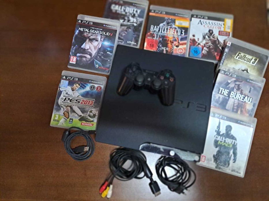 PlayStation 3 com jogos