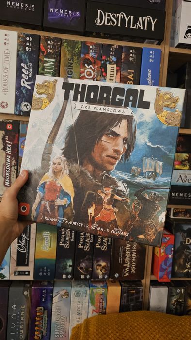 Thorgal: Gra Planszowa + Promo Box + Character Set + Mata + Insert