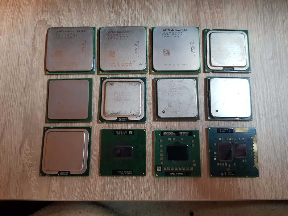Procesory zestaw 12 sztuk