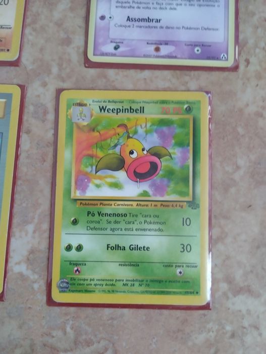 Cartas Pokémons raras