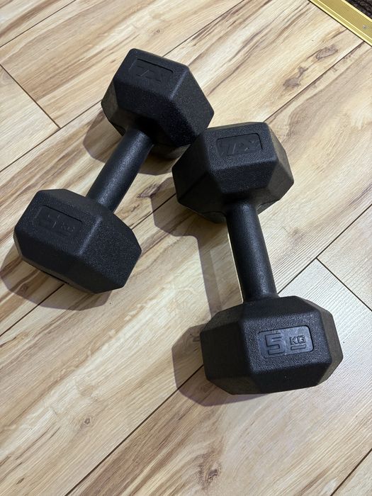 Nowe Hantle 2x5kg Siłownia