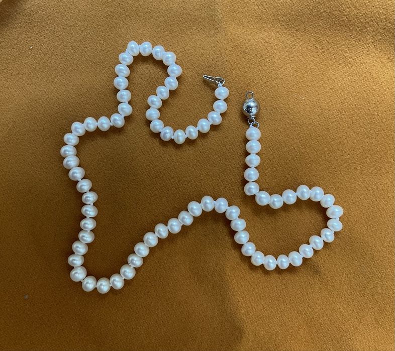 Жемчужное ожерелье натуральное