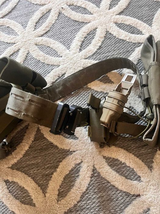 Pas strzelecki MASKPOL w kamuflażu Ranger Green rozmiar M