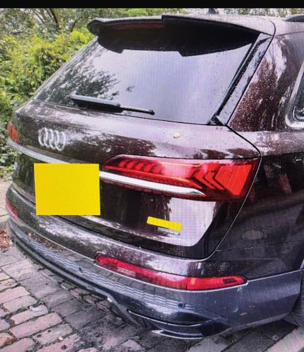 audi q7 4m Lift  dupa tył ćwiartka lewa prawa 2020 rok