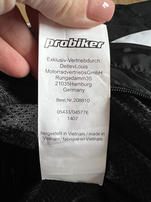 Мотокостюм PROBIKER 50-52