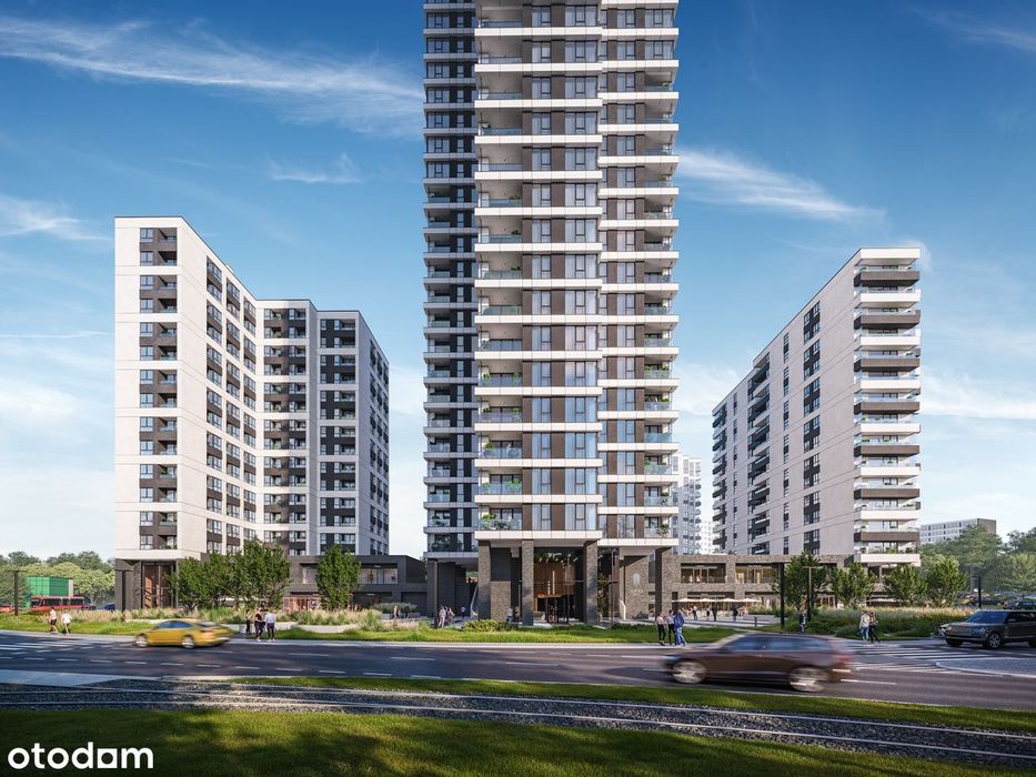 1-pokojowy apartament inwestycyjny 24m2 + loggia