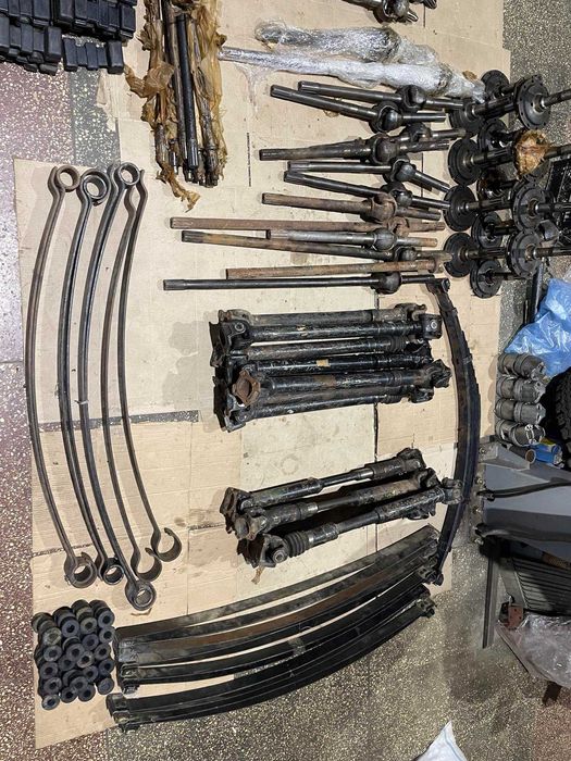 Кардани, шруси, листи ресорні Уаз 452, Уаз 469, Уаз 3151, Уаз 3303