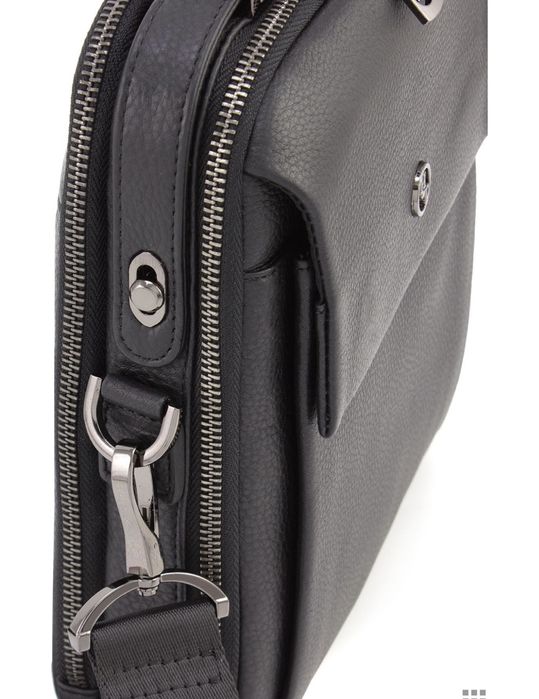 HT Leather шкіряна чоловіча сумка з ручкою  барсетка Сумка чоловіча через  плече шкіряна Мужская сумка