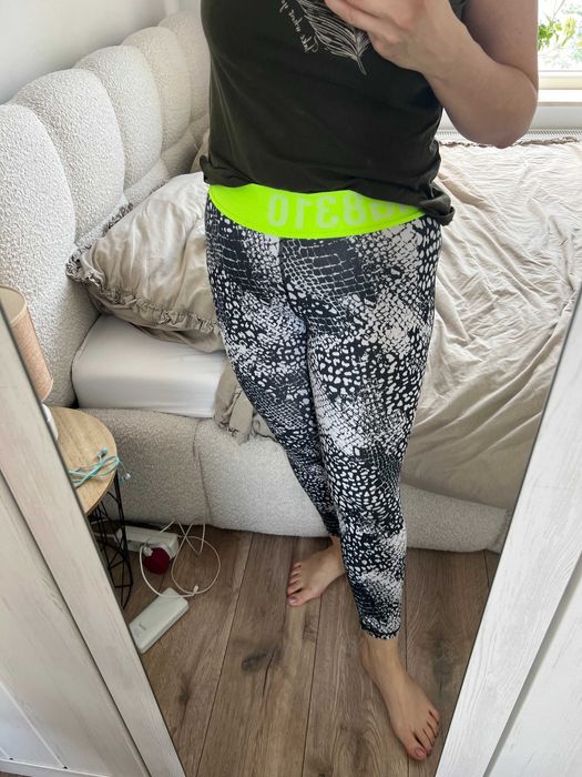 H&M damskie legginsy sportowe rozmiar L