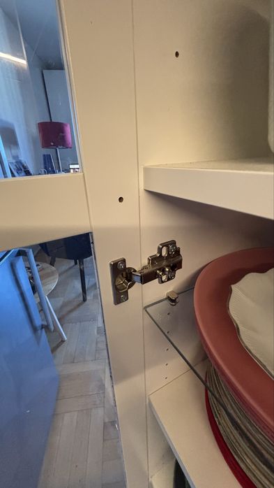 Drzwi szklane Billy Oxberg IKEA 40x192