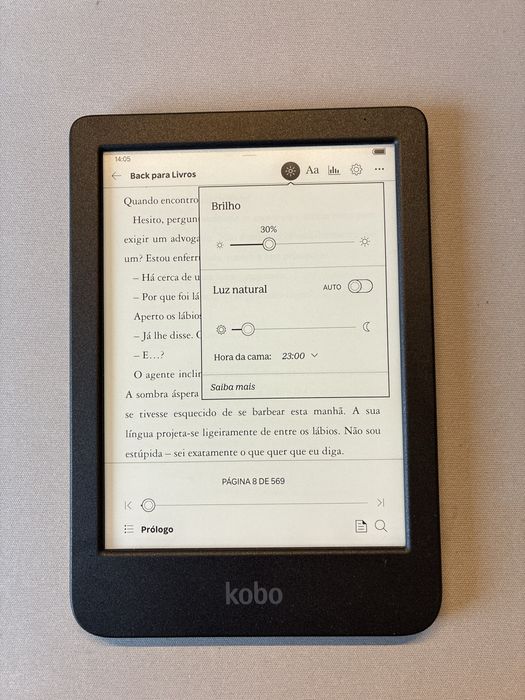 Kobo Clara de 2025 - como novo