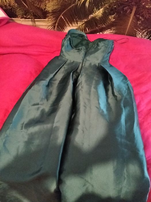 Vestido de cerimónia verde
