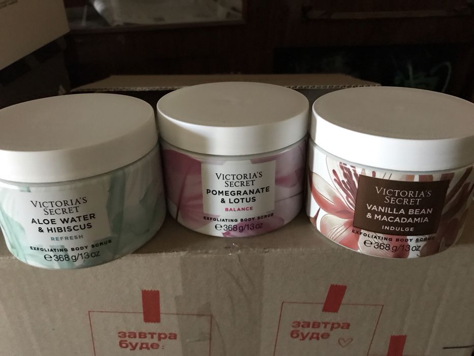 Скраб Виктория Сикрет scrub Victorias Secret