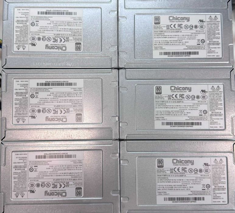 Блок живлення питания Acer Veriton Chicony 300W 80 Plus Platinum 12pin